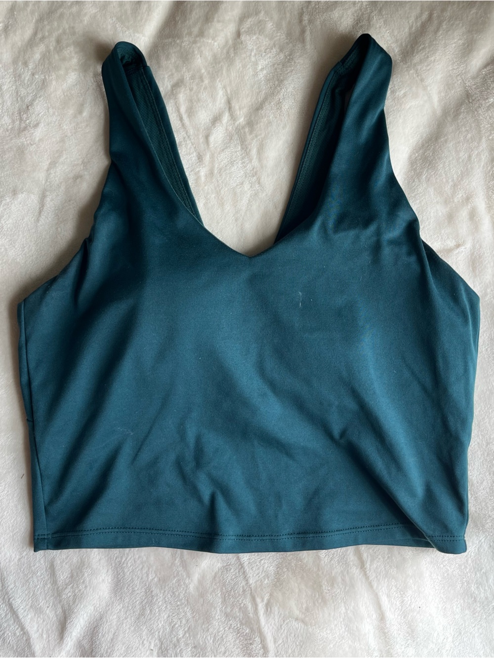 all in motion Teal V-Neck Sports Bra Top